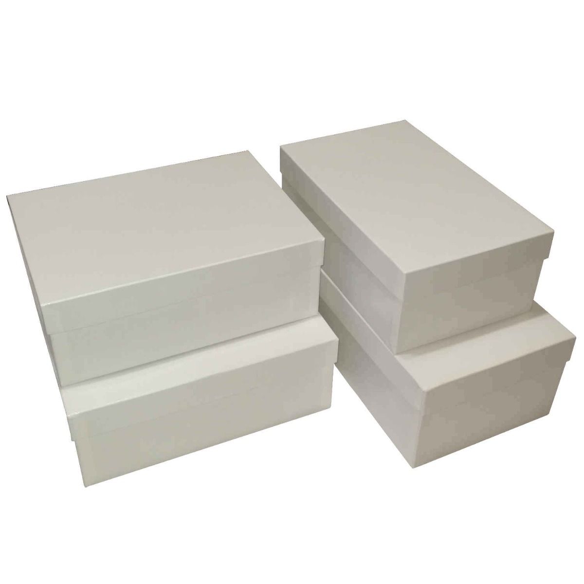 Contenitore Scarpe LOVIVER Organizer Per Stivali In Cartone Addensato, Impilabile Scatole Porta Scarpe