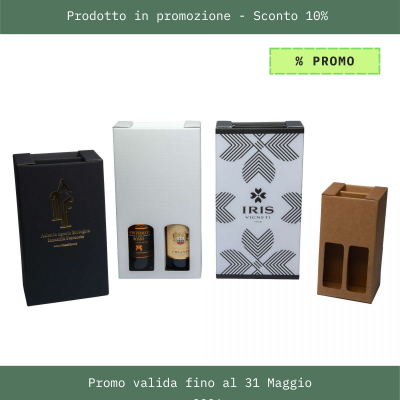 Scatola da Confezione per Bottiglie di Spumante