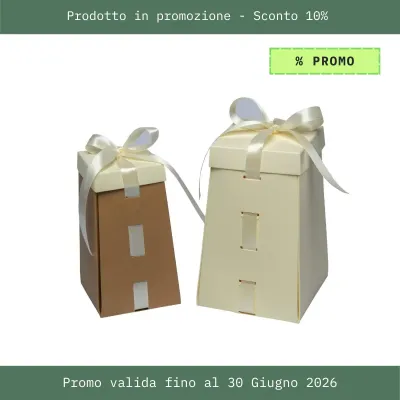 Scatola Confezione Bomboniere Piramide