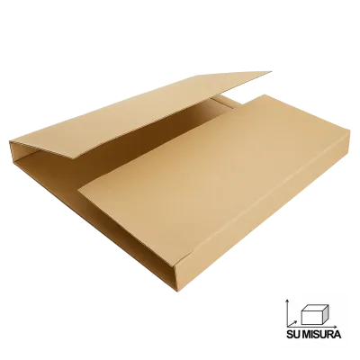 Scatola su misura per imballaggio o spedizione di quadri o pannelli 