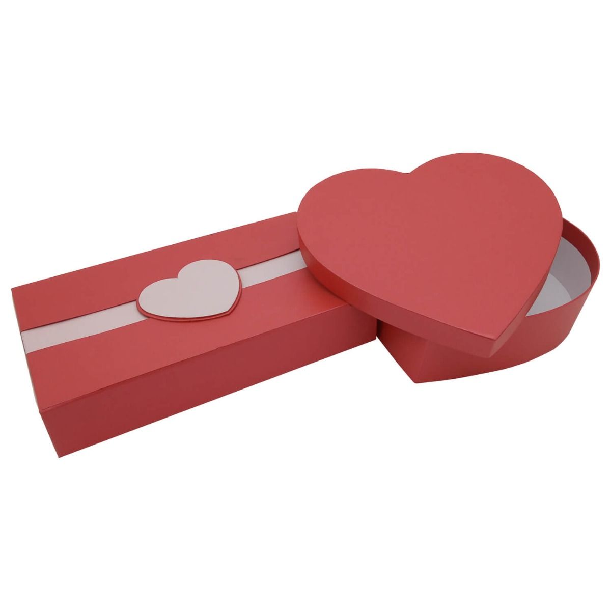 Scatola di cartone colore rosso e forma di cuore: 10 pezzi. - 5/5 Ich  empfehle die Produkte!!!