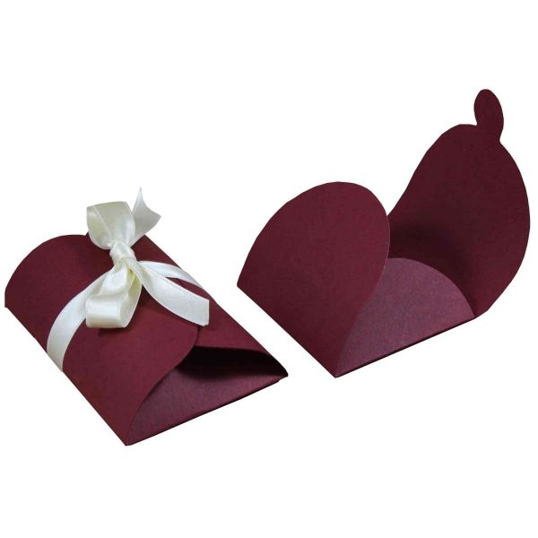 SENONAPO Set 6 Scatole Regalo Quadrate Con Coperchio, Dimensioni Miste Impilabili Per Compleanni E Matrimoni